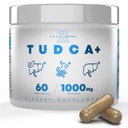 TUDCA+ 1000mg συμπλήρωμα αλατιού για την υποστήριξη του ήπατος, την αποτοξίνωση, την επιδερμική υγεία και την υγεία του δέρματος - Κατασκευάζεται στις ΗΠΑ (60 κάψουλες Vegan)