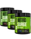 Jacked Factory NITROSURGE συμπλήρωμα προ προπόνησης - ατελείωτη ενέργεια, στιγμιαία κέρδη δύναμη, σαφή εστίαση, έντονη αντλία 