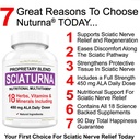 Sciatic Nerve Relief Supplement with 450 mg Alpha Lipoic Acid - 18 in 1 Super Formula for Lower Back, Hip, Lumbar, Thigh, Leg, Foot - Best Natural Sciatic Nerve Relief Support - 90 Κάψουλες