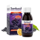 Sambucol Advanced Black Elderberry Syrup - Elderberry Syrup with Zinc and Vitamin C for Adults, Immune Support, High Antioxidants, Gluten Free - 4 Fl Oz