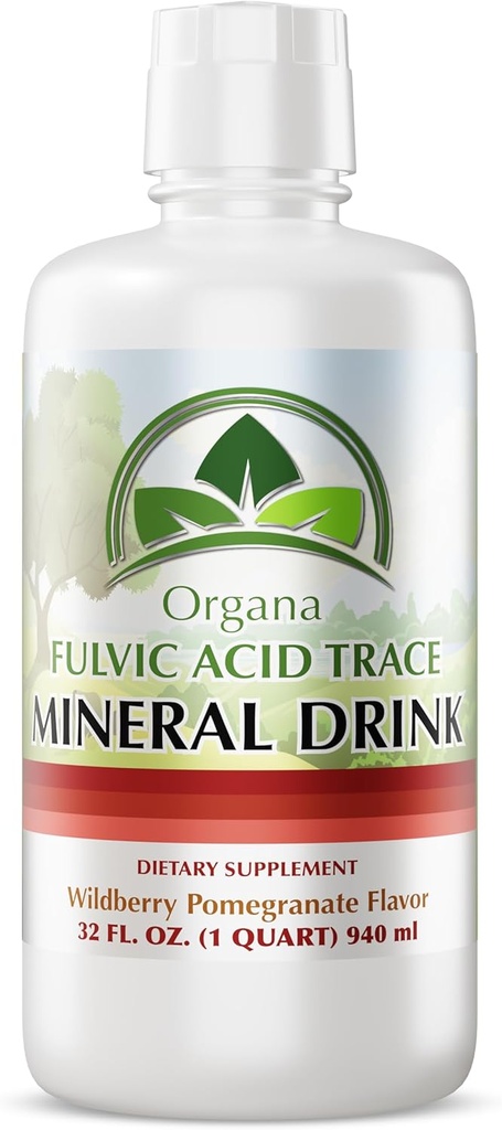Organa Trace Minerals - Υγρά Κολλοειδή Ορυκτά Συμπληρώματα - Φυτά που προέρχονται για μέγιστη απορρόφηση - Κολλοειδή Ορυκτά Υγρά για την Ευεξία - 32 Ουγγιά