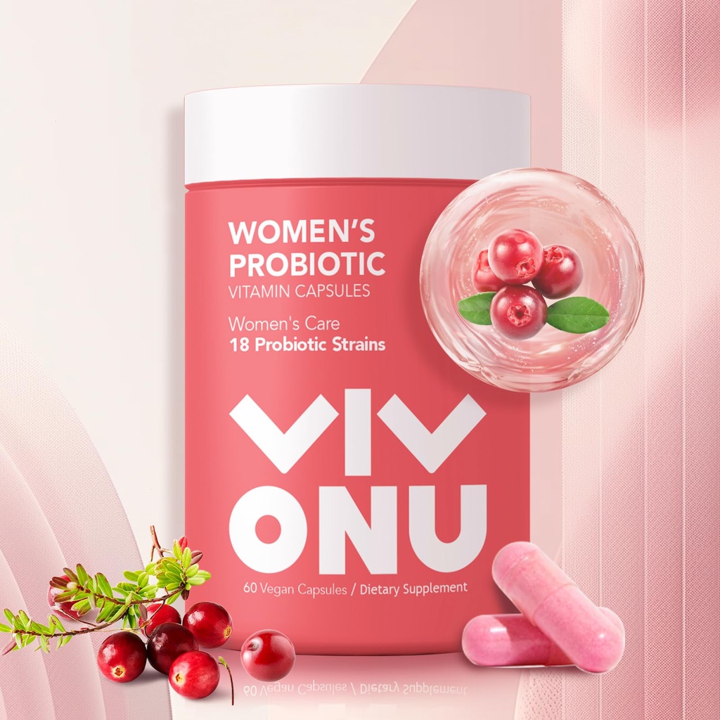 Γυναικεία προβιοτικά, πρεβιοτικά & Lactobacillus Probiotic Blend,60 δισεκατομμύρια CFUs,18 στεφάνες,Βοήθεια για την υγεία των γυναικών,Boost ανοσοποιητικό, δυσπεψία,Gut,Promote Healthy Κολπική Οδο & Κολπική Χλωρίδα