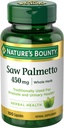 Nature's Bounty Saw Palmetto, Herbal Health Supplement, Prostate και Urinary Health, 450 mg, 100 Κάψουλες