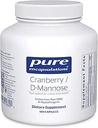 Pure Encapsulations Cranberry D-Mannose - Supports Urinary Tract Health* - with Cranberry Fruit Solids - Vegan & Non-GMO Dietary Supplement - 180 Capsules