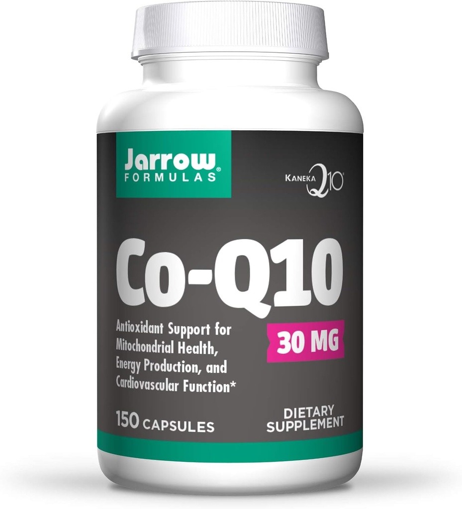 Jarrow Formulas Co-Q10 30 mg, Προωθεί την παραγωγή Cellular Energy, 30 mg, 150 Caps
