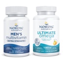 Nordic Naturals Starter Pack - Men's Multivitamin Extra Strength, Ultimate Omega