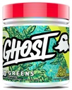 GHOST Greens Powder, Lime - 30 Servings - 19 Superfood Greens & Reds Powder, Fruits, Vegetables, Spirulina, & Chlorella, Prebiotics, 10 Billion CFU Probiotic & Digestive Enzymes - Gluten-Free