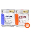 Cheers Liver Combo | Restore + Protect | Support Your Liver & Feel Better After Drinking | DHM, L-Cysteine, Milk Thistle, Prickly Pear, B-Vitamins | 12 Doses Restore, 30 Doses Protect | Supplements