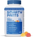 SmartyPants Πολυβιταμίνη για άνδρες, γυναίκες & παιδιά: Βιταμίνη Gummies με Ωμέγα 3 Fish Oil (EPA/DHA), Methylfolate, Βιταμίνη D3, C, Βιταμίνη B12, B6, Βιταμίνη Α, Κ & Ψευδάργυρος, 200 Count (30 Day Supply)
