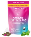 Pink Stork Organic Fertility Τσάι για γυναίκες 