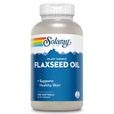 SOLARAY Flaxseed Oil 3000 mg με Omega 3 6 9, flax Seed Softgels για την Υγεία του Δέρματος, Triple Omega Supplement, Μη-ΓΤΟ, Χωρίς Γλουτένη, Εργαστήριο Επαληθευμένο - Εγγύηση 60 ημερών - 80 Σερβιέτες, 240 Softgels
