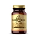 Solgar Μειωμένη L-Γλουταθειόνη 250 mg - 30 κάψουλες λαχανικών - Αντιοξειδωτική Υποστήριξη - Μη ΓΤΟ, Vegan, Χωρίς γλουτένη, Χωρίς γαλακτοκομικά, Kosher - 30 Σερβιέτες