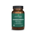Επιφανές συμπλήρωμα διατροφής Ashwagandha - κλινικά ερευνημένο εκχύλισμα ρίζας Shagandha για υγιή Mood & Stress Support, Τυποποιημένο σε 2,5% Withanolides, 500 mg, 60 Vegan Κάψουλες - 1 συσκευασία