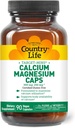 Country Life Target-Mins Calcium Magnesium Complex - 1000mg Ασβέστιο, 500mg Μαγνήσιο, χωρίς γλουτένη συμπλήρωμα για την υγεία των οστών