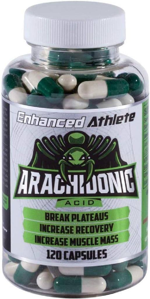 Enhanced Athlete - Arachidonic Acid Supplement - Μύες και δύναμη συμπλήρωμα για αυξημένη μυϊκή μάζα & βελτιωμένη αποκατάσταση για άνδρες & γυναίκες (120 κάψουλες)