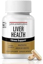 JUNG KWAN JANG Liver Health Supplement with Milk Thistle 260mg (Silymarin) and American Ginseng 1,000mg - Fatty Liver Detox Cleanse & Repair Support - 30 Capsules for Men and Women
