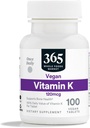 365 από το Whole Foods Market, Vitamin K 120 MCG, 100 Tablets