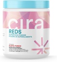 Cira Glow-Getter Reds Superfood Powder - Αντιοξειδωτικά & Πολυφαινόλες για Αυξημένη Ενέργεια & Υγεία Όπισθεν - 30 Υπηρεσίες, Aloha Punch