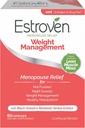 Estroven Weight Management for Emenopause Relief - 60 Ct. - Κλινικά Αποδεδειγμένα Συστατικά Βοήθεια Διαχείριση Βάρος, Παροχή Νυχτερινών Ιδρυμάτων & Hot Flash Relief - Χωρίς ναρκωτικά & Χωρίς γλουτένη