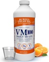 Θαμμένος Θησαυρός VM100 Daily Multi - 32 Servings, Liquid Vitamins Minerals Supplement with Dose Cup