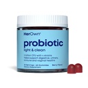 Το δικό της Probiotic & Prebiotic Gummy, υποστηρίζει Digestive Health, προάγει υγιή κόκκαλα, υποστηρίζει ανοσοποιητική υγεία, 5 δισεκατομμύρια CFUs, γλουτένη και χωρίς σόγια, Vegan, 60 Gummies, 30 υπηρεσίες (πακέτο του 1)