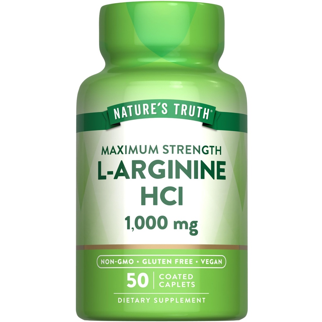 Nature's Truth L-Arginine HCL 1000mg 