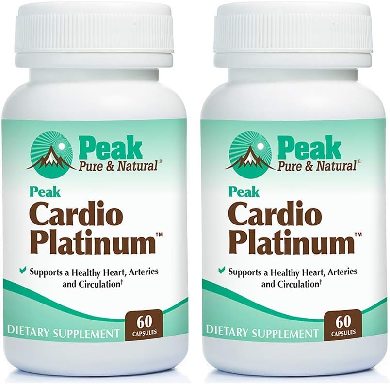 Κορυφή Pure & Natural Peak Cardio Platinum (2 συσκευασία φιάλης)