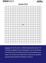 Amsler Eye Grid με Μαγνητική Πίσω - Daily Vision Screening Tool για την εκφύλιση και το γλαύκωμα των ασθενών από Κλινικούς Εμπειρογνώμονες (1 Pack)