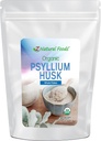 Z Natural Foods Βιολογικά Ολόκληρα Psyllium Husk Fleakes, ένα φυσικό συμπλήρωμα ινών, το αναμειγνύουμε σε smoothies, Juice, Non-GMO, Vegan, Gluten-Free, Kosher, 3 lb.