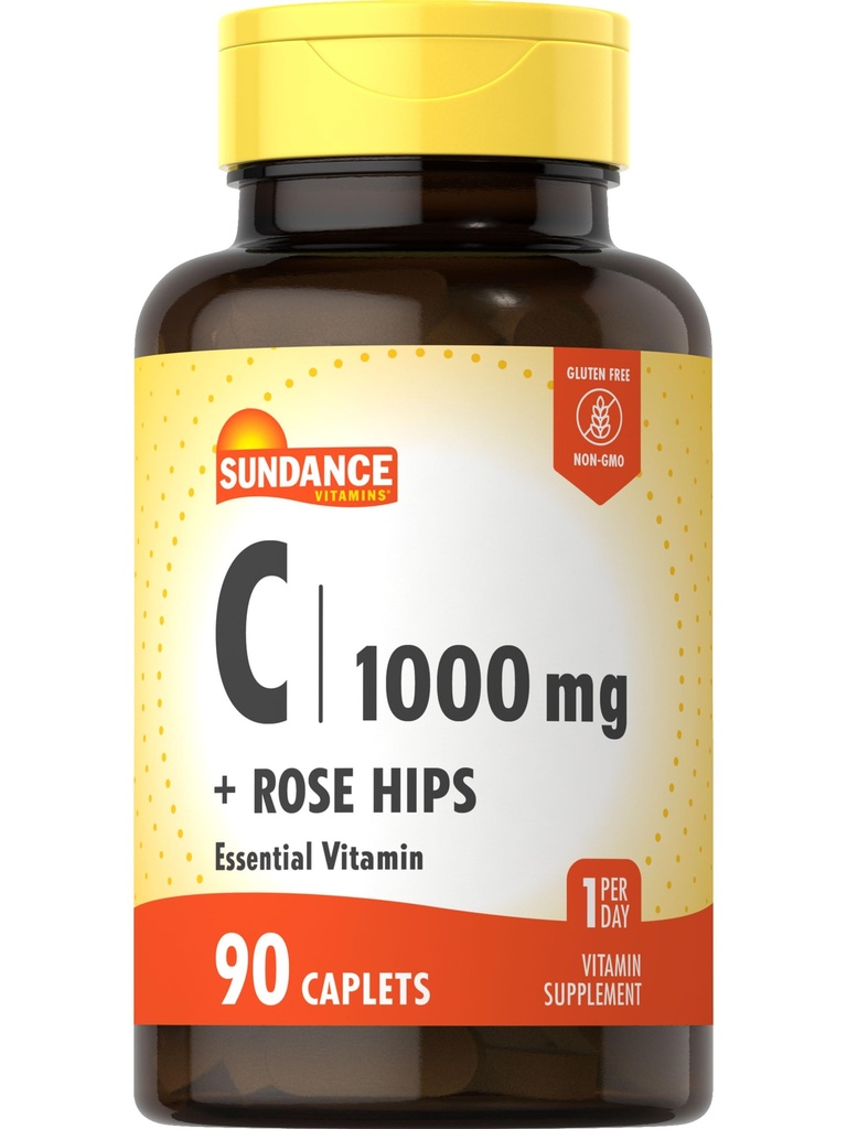 Sundance Vitamin C 1000mg με Rose HIPS 