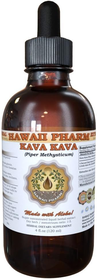 Κάβα Κάβα (Piper Methysticum) Υγρό εκχύλισμα 2 oz