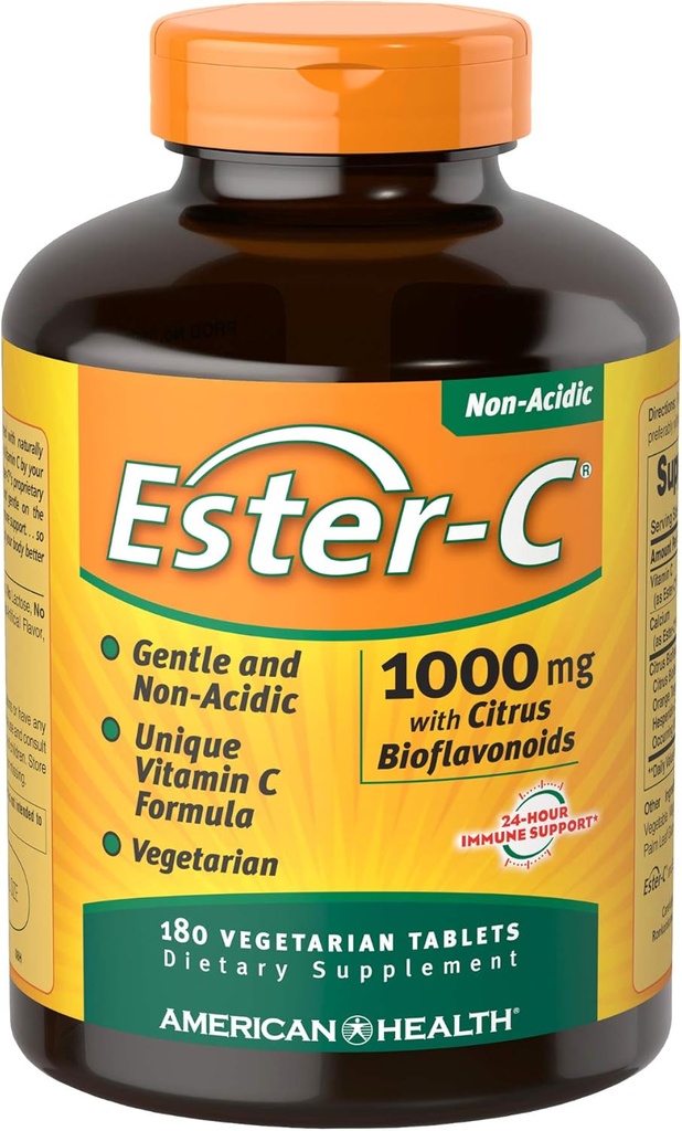 American Health Ester-Vitamin C με Citrus Bioflavonoids 1Vitamin 000 Milligrams 180 Veg Tabs