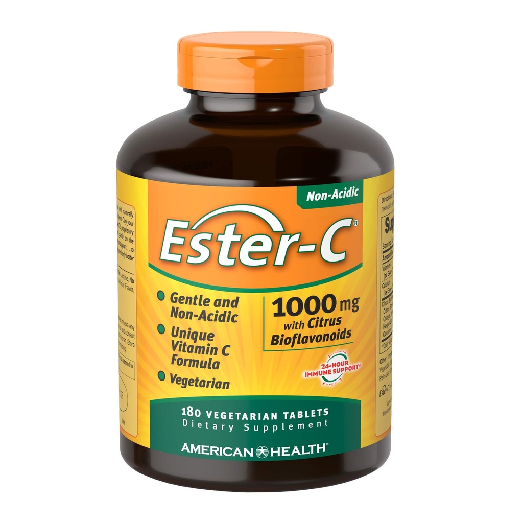 American Health Ester-Vitamin C με Citrus Bioflavonoids 1Vitamin 000 Milligrams 180 Veg Tabs