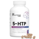 5-HTP - 200mg 5HTP συμπλήρωμα (5-Υδροξυτρυπτοφάνη) για την υποστήριξη Mood Plus Sleep*, Stress Relief*, 60 κάψουλες - 30 ημέρες προσφοράς, Made in USA
