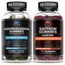 EFFECTIVE NUTRA Ashwagandha Gummies & Saffron Gummies