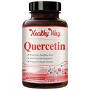 Υψηλής αντοχής κάψουλες Quercetin 500mg - Μια φορά την ημέρα ισχυρό αντιοξειδωτικό Quercetin συμπλήρωμα για την γήρανση του εγκεφάλου του δέρματος και του ανοσοποιητικού υποστήριξης - Vegan φιλικό χωρίς γλουτένη Made in the USA (200 Servings)