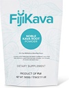 FijiKava Instant Kava Kava Powder 500g – Premium Kava Root Powder με υψηλή περιεκτικότητα σε Καβάλαc Natural Relaxation Aid for Calmness, Stress Relief, and Sleep Support – Easy-to-Mix