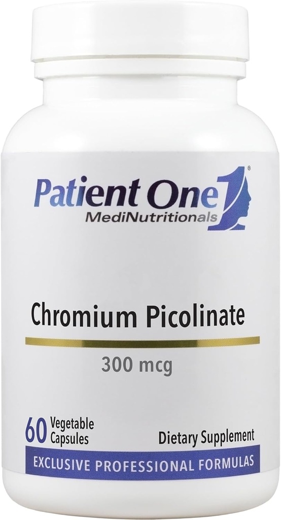 Ασθενής Ένα Χρώμιο Picolinate 300 mcg 