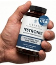VITASEI Testronix Supplement - Energy and Muscle Supplements for Health - 60 Capsules