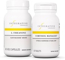 Integrative Θεραπευτική Δέσμη με Cortisol Manager, 30 Tablets & L- Theanine, 60 Κάψουλες - Cortisol Manager for Stress Support with Ashwagandha* - L- Theanine to Support a Relaxed State*