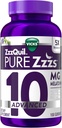 ZzzQuil Pure Zzzs Προηγμένη Μελατονίνη Gummies, Βοήθεια για τον Ύπνο με Χαμομήλι & Λεβάντα για Ενήλικες Berry Γεύση, 100 Count
