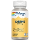 Solaray Iodine 500 mcg, συμπλήρωμα ιωδίου για υγιή Adrenal και Thyroid υποστήριξη, ενέργεια, μεταβολισμός, και εστίαση, ιωδιούχο κάλιο, Vegan, 60-Day εγγύηση επιστροφής χρημάτων, 30 υπηρεσίες, 30 VegCaps