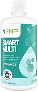ENP Smart Multi | Liquid Multivitamin for Adults | Multivitamin for Women & Men | Contains Vitamin E, Vitamin A, Vitamin D2, Vitamin C and Zinc | Vegan Friendly