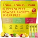 Keto Vitals Tropical Keto Electrolytes Powder Όχι Ζάχαρη - Ηλεκτρολύτες με Κάλιο, Μαγνήσιο, Νάτριο, & Ασβέστιο - Χωρίς Ζάχαρη Ηλεκτρολυτές Powder Packets Drink Mix & Hydration Powder, 30 Σερβιέτες