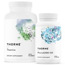 THORNE - Relax & Restore Bundle - L-Θεανίνη και PharmaGABA-100 Duo για το άγχος ανακούφιση & χαλάρωση - 60 έως 90 εξυπηρετήσεις