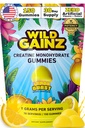 Creatine Monohydrate Gummies για άνδρες & γυναίκες 5000mg - Made in USA, Potency Tested, Vegan, υποστηρίζει την ανάπτυξη των μυών, τη δύναμη και τη γνωστική λειτουργία, μη Γλουτένη GMO χωρίς λεμόνι Γεύση Creatine 150 μάσημα