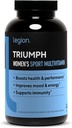 LEGION Triumph Daily Sport Multivitamin Supplement - Βιταμίνες και Ορυκτά για Αθλητές Βοηθά με την Ενέργεια για Αθλητικά & Bodybuilding προπονήσεις. 30 Υπηρεσίες (Γυναίκες)