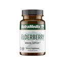 NutraMedix Elderberry Αντιοξειδωτικά Συμπληρώματα Κάψουλες - Elderberry Extract to Promotion a Healthy Inflammary Response, Daily Immune Support, and Bowel Health (60 Κάψουλες)