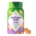 Vitafusion Kids Συμπληρώματα Gummy μελατονίνης, Συμπληρώματα υποστήριξης ύπνου με γεύση τροπικό Peachάκινο (1), 50 Count