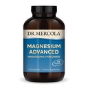 Dr. Mercola Magnesium Advanced - Υποστηρίζει την υγεία των οστών, των αρθρώσεων και του εγκεφάλου - Συμβάλλει σε περισσότερο ξεκούραστο ύπνο - μη ΓΤΟ, χωρίς γλουτένη και χωρίς σόγια - 270 κάψουλες (90 εξυπηρετούν)